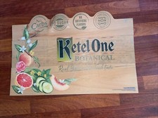 Ketel One Botanical Vodka Wooden Sign Bar Pub Man Cave She Shed  picture