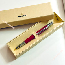Rolex Ruby Oyster Ballpoint Pen, New Boxed, Black Refill, Exclusive Ad Gift picture