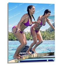 8x10 KIM KOURTNEY KARDASHIAN RARE Bikini Candid EXCLUSIVE HQ+ Photo Print KKN011 picture