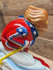 VTG 1972 Ezra Brooks Whiskey Decanter Idaho Downhill Skier Baked Potato picture