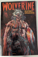 WOLVERINE WEAPONS OF ARMAGEDDON #1 FOIL PANOSIAN VARIANT NM CAPTAIN AMERICA 1ST picture