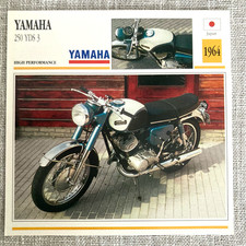 Yamaha 250 YDS 3 1964 Japan Edito Service Atlas Motorcycle Card picture