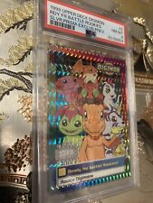 1999 Digimon Exclusive Series One Ready For Battle Rookies Foil PSA 8 Graded picture