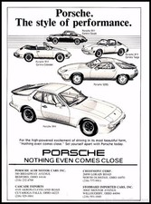 1985 Porsche 911 928 944 928S Vintage Advertisement Print Art Car Ad J371 picture