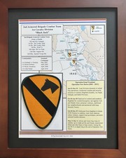2nd Brigade 1st Cavalry Division OIF Plaque –Black JackBCT Custom Army Military picture