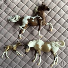 BREYER Horse JCP JC Penney Pinto Arabian Family Huckleberry Bey Susecion LeFire picture