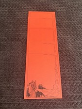 Letterhead 5 Sheets Of FANTASY 1980s Vintage Stationery Unused Lot picture