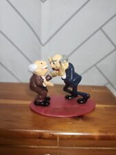 Vintage Statler and Waldorf Muppets Henson Plastic Figurine Applause  picture