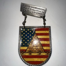 This item is a vintage Deutsch-Amerikanischer Volksmarsch Karlsruhe commemorati picture