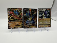 Lucario Pokémon Card Lot - Lucario EX Full Art 107/111, M Lucario EX & LV.X Prom picture