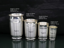 999 Pure silver water or milk glass, best silver tumbler for better health sv143 picture