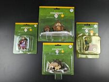 Santa's Workbench Christmas Village Figurines, (lot of 4) Chicken & Dog picture