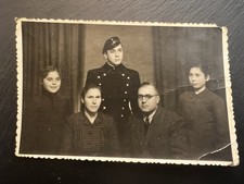 Vintage 1930s Bulgarian Family  Photo Postcard Pre-WWII Era  picture