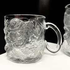 Batman Forever VTG Clear Mug with The Riddler's Image Mfg for McDonald's 1995 picture