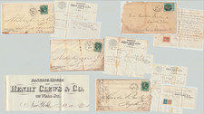 1867-1872 Henry Clews Wall St Banking Archive 4 Covers Gold Bonds Revenue picture