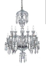 Genuine Vintage WATERFORD AVOCA 10- Arm crystal chandelier picture