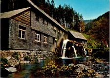Black Forest Hexenlochmühle Water Mill Germany Continental Postcard B853 picture