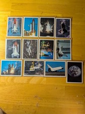 NASA Space Shuttle Cards Lot Of 12 (1990) - Challenger On Boeing 747/Discovery picture