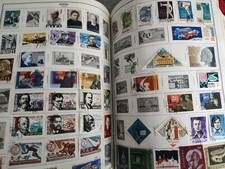 100 International Stamp Lot Worldwide Foreign Vintage Post Cancelled Art Crafts picture