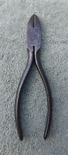 Vintage Utica 6in Diagonal Cutting Pliers 41-6 USA picture