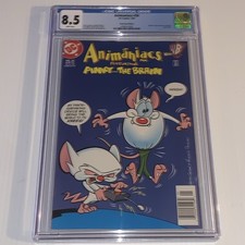 Animaniacs #56 (2000) CGC 8.5 Warner Brothers/DC COMICS “NEWSSTAND” Brand New picture