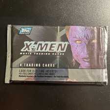 2000 Topps X-Men Movie Trading Cards Sealed Pack Mystique picture