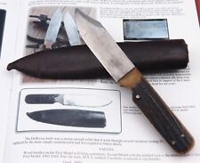 Ultra Rare VTG Unmarked Early 1900's Marbles MSA Dall Deweese Stag Hunting Knife picture