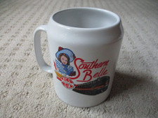 Vintage KCS RAILROAD Mug Kansas City Southern Lines Route of the Southern Belle picture