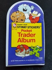 Vintage Trend Enterprises Scratch n Sniff Pocket Trader Album 1983 NEW picture