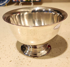 Silver Plate Pedestal Bowl picture