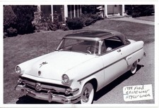1954 Ford Crestline Glass Top Style Liner 2dr Hardtop Photo picture