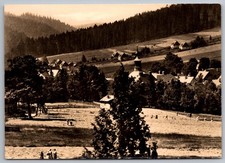Scenic View Carlsfeld Erzgebirge Germany 1960s Black & White RPPC picture