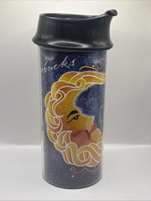 VTG 2001 Starbucks Celestial Moon Coffee Travel Mug Tumbler 12 Oz RARE picture