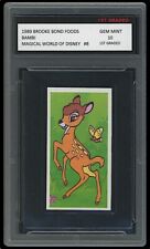 Bambi 1989 Brooke Bond Foods 1st Graded 10 Magical World Of Disney Card picture