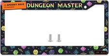 Fantasy Dice License Plate Frame picture