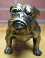 YALE UNIVERSITY BULLDOG Old Figural Dog Paperweight Statue Decorative Art picture