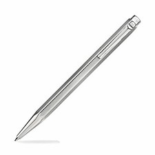 Caran D'ache Ecridor Ballpoint Pen - Retro Silver Plated and Palladium Coated picture
