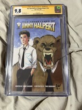 The Office Adventures of Jimmy Halpert Rare Promo CGC SS 9.8 SIgned Rainn Wilson picture