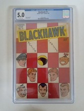 Blackhawk #11 Quality Comics, Summer 1946 CGC 5.0 picture