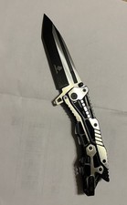 JinJunLang JL16011L Tanto Folding Knife 440C Steel Tactical Pocket EDC picture