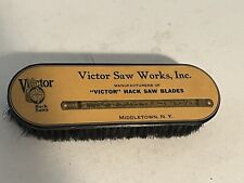 Vintage 1924 Victor Saw Works Hack Saw Blades Advertising Brush Middletown NY picture