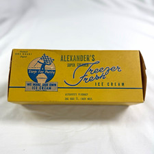 Vintage Alexander's Freezer Fresh Ice Cream  Alexander’s Pharmacy  Union, MO picture