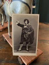 Antique CDV Daniel Edward Bandmann Actor Theater Costume Fredricks New York picture
