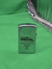 VINTAGE ZIPPO LIGHTER USA Weaver Brothers Seattle Kenai Anchorage Ala.  1960's P picture