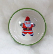 Christopher Radko Traditions Santa Claus Candy / Nut Dish Holiday Celebrations picture