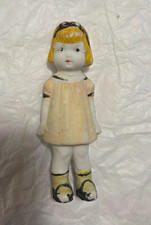 Vintage 1930 Our Gang Mary Ann Jackson Bisque Doll Japan Little Rascals Toy picture