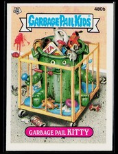 1988 Topps Garbage Pail Kids Series 12 #480b Garbage Pail Kitty picture