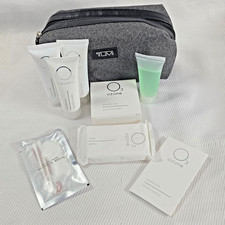 TUMI for Delta First Class Amenity Kit - Gray Washbag Dopp Kit + 8pc Ozone 3 Set picture
