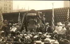 Liberty Bell dedication Seattle WA Curtis c1915 Real Photo Vintage Postcard bhn picture