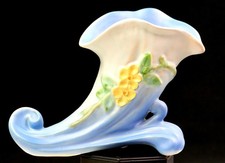 Weller Art Pottery Roba Periwinkle Blue Vintage 5 3/4